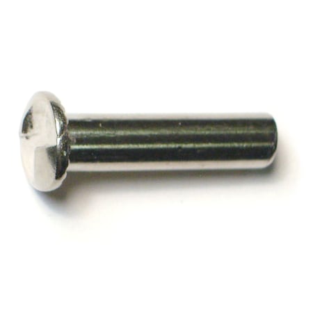 Midwest Fastener 24, 1" Brl Lg, Stainless Steel 8 PK 31684